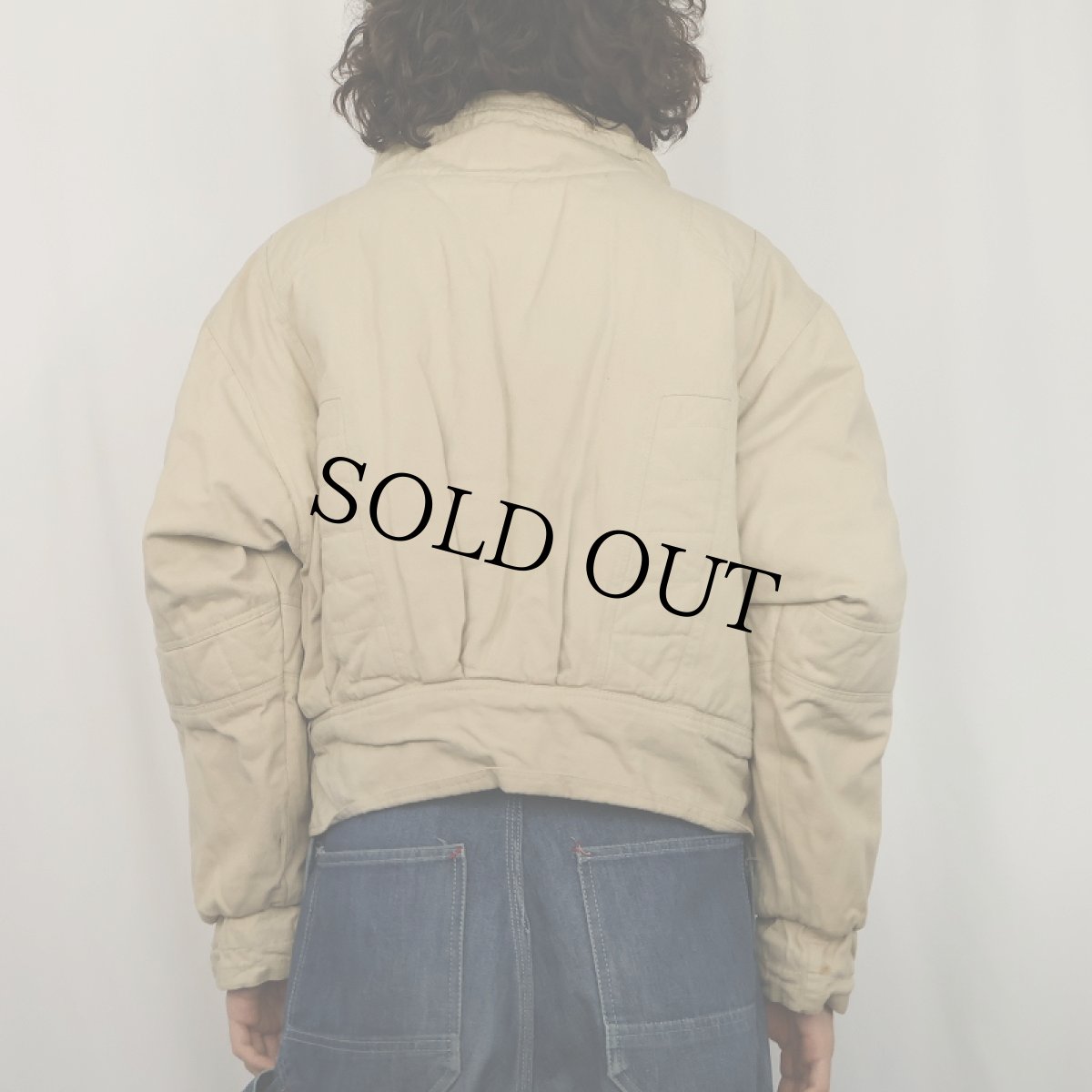 画像3: OVERDOSE FRANCE製 裏キルティング コットンジャケット (3)