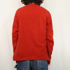 画像3: Patagonia ロゴ刺繍 シンチラフリースプルオーバー M (3)