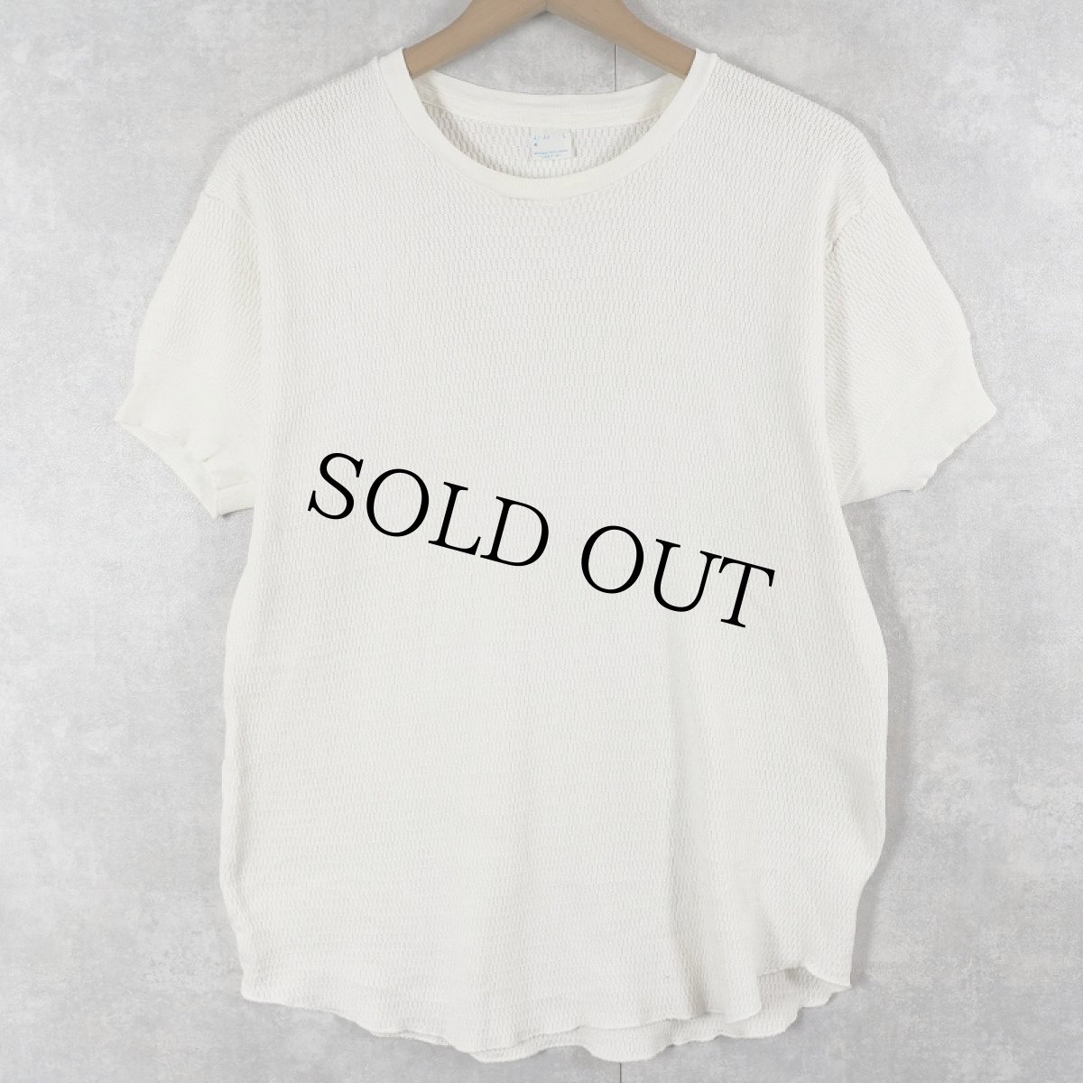 画像1: 70〜80's サーマルTシャツ L (1)