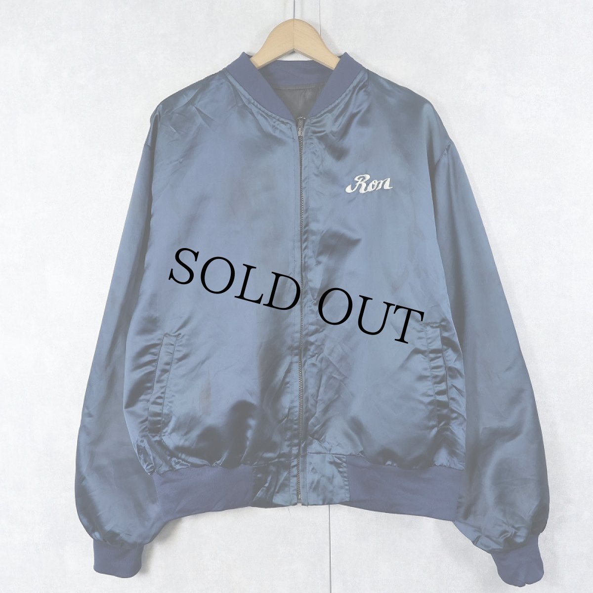 画像2: 80's〜 "MOLINA" スーベニアジャケット NAVY (2)