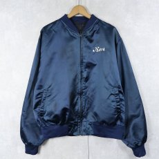 画像2: 80's〜 "MOLINA" スーベニアジャケット NAVY (2)
