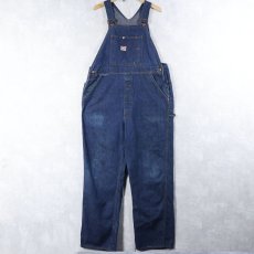 画像1: 50〜60's BEN DAVIS デニムオーバーオール W41 (1)