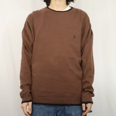 画像2: Yves Saint-Laurent カシミアニットセーター L (2)