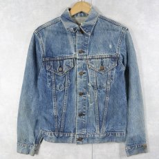 画像1: 60〜70's LEVI'S 70505 BIGE デニムジャケット (1)