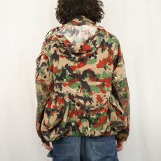 画像3: 70's スイス軍 M-1960 アルペンカモ フィールドジャケット (3)