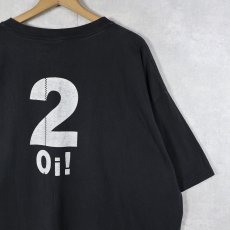 画像2: 90's The Oistrs USA製 パンクバンド プリントTシャツ BLACK XXL (2)