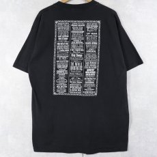 画像2: 90's BUMBER SHOOT ミュージックフェスティバル プリントTシャツ BLACK XL (2)