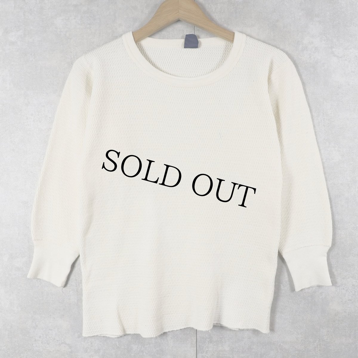 画像1: 70's Kmart USA製 サーマルロンT L (1)