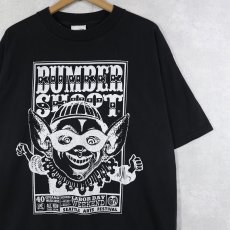 画像1: 90's BUMBER SHOOT ミュージックフェスティバル プリントTシャツ BLACK XL (1)