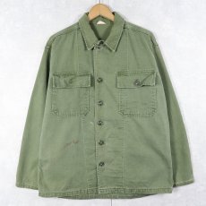 画像1: 60's U.S.ARMY ユーティリティシャツ 1st後期 (1)