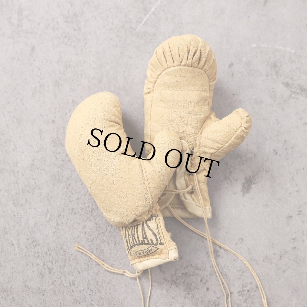 画像1: 〜40's "EVERLAST" ミニボクシンググローブ (1)