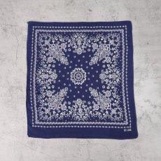 画像2: 50〜60's FAST COLOR 花柄 バンダナ (2)