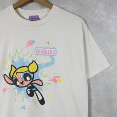 画像1: The Powerpuff Girls キャラクター ラメプリントTシャツ KIDS L (1)