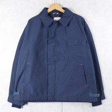 画像1: 90's U.S.NAVY "A-2 アラミド" ノーメックス デッキジャケット X-LARGE (1)
