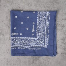 画像1: 60's WASHFAST COLOR KEYALLS 花柄 バンダナ (1)