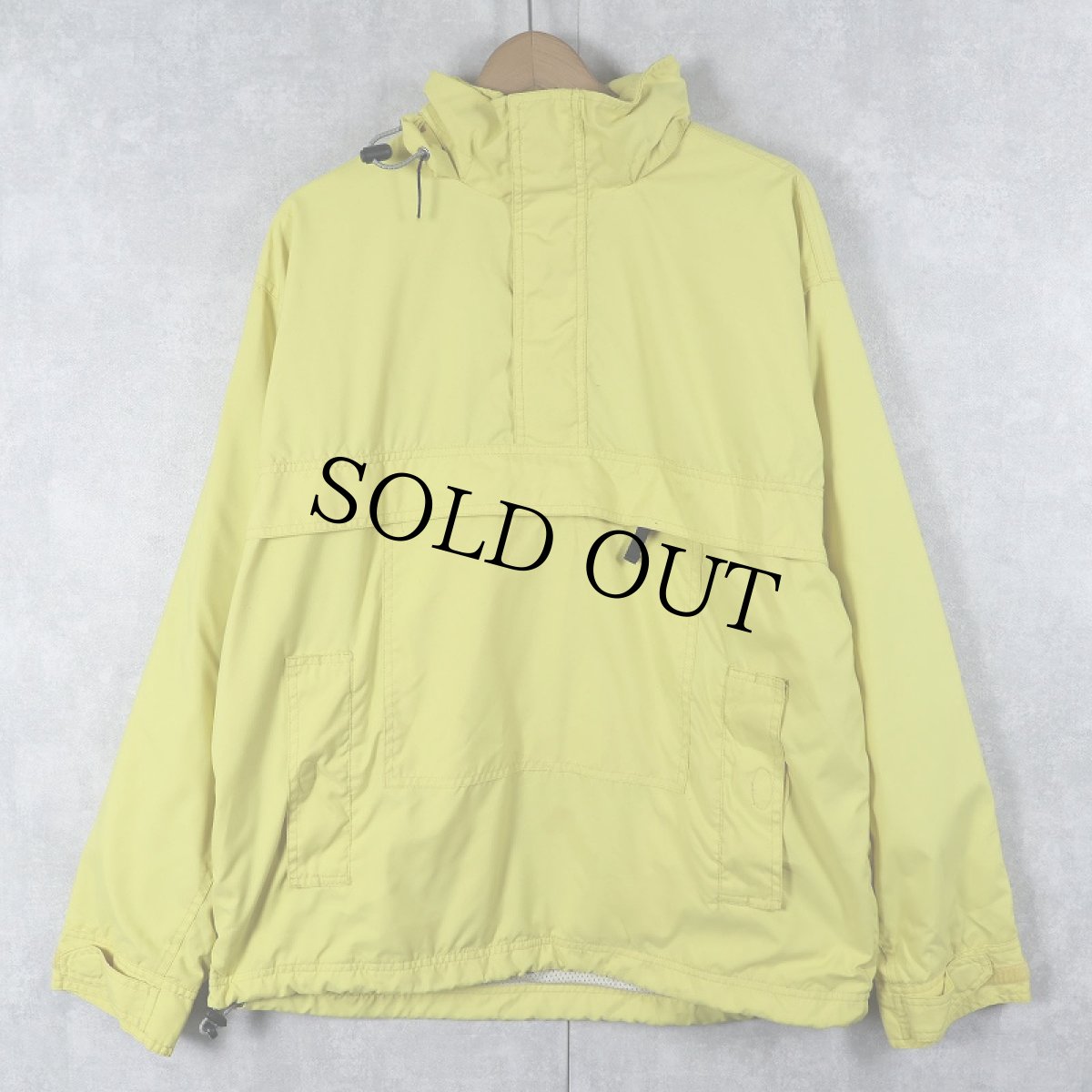 画像1: 90's GAP ポリエステルアノラックパーカー M (1)