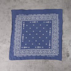 画像2: 60's WASHFAST COLOR KEYALLS 花柄 バンダナ (2)