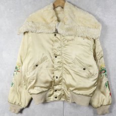 画像2: 80's "KOREA" ラビットフード スーベニアジャケット (2)