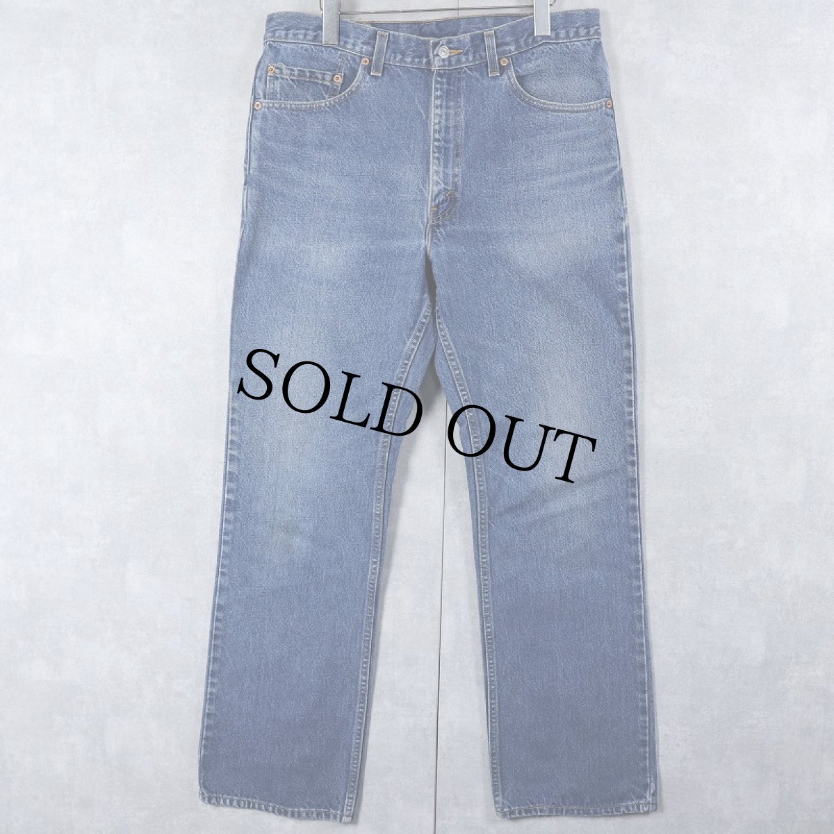 画像3: 2000's Levi's 517 USA製 ブーツカットデニムパンツ W35 (3)