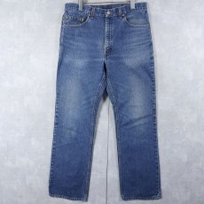 画像1: 2000's Levi's 517 USA製 ブーツカットデニムパンツ W35 (1)