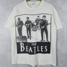 画像1: 80〜90's THE BEATLES USA製 ロックバンドTシャツ L (1)