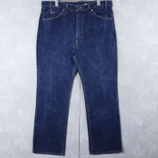 画像1: 90's Levi's 517 USA製 オレンジタブ ブーツカットデニムパンツ W38 (1)