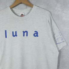 画像1: 90's Luna USA製 "Slash Your Tire" ロックバンド プリントTシャツ XL (1)