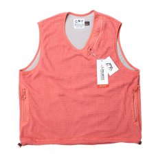画像1: COMFY OUTDOOR GARMENT "ALPHA DIRECT SIMPLE VEST" SALMON PINK 【L】 (1)