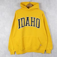 画像1: 90's RUSSELL ATHLETIC USA製 "IDAHO" プリント スウェットフーディー XL (1)