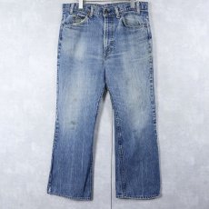 画像1: 80's Levi's 517 オレンジタブ ブーツカットデニムパンツ W38 (1)