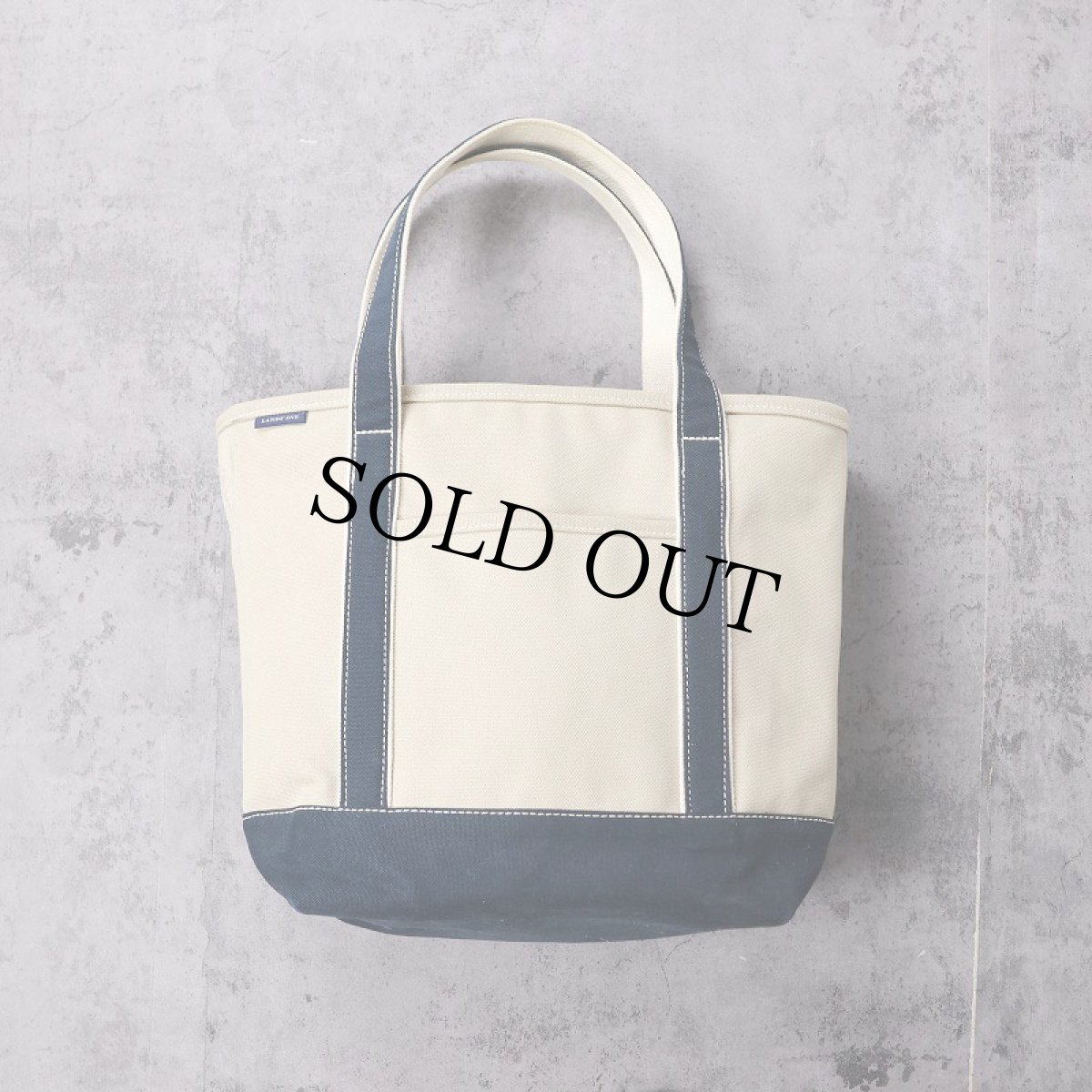 画像1: LANDS' END キャンバストートバッグ MEDIUM (1)