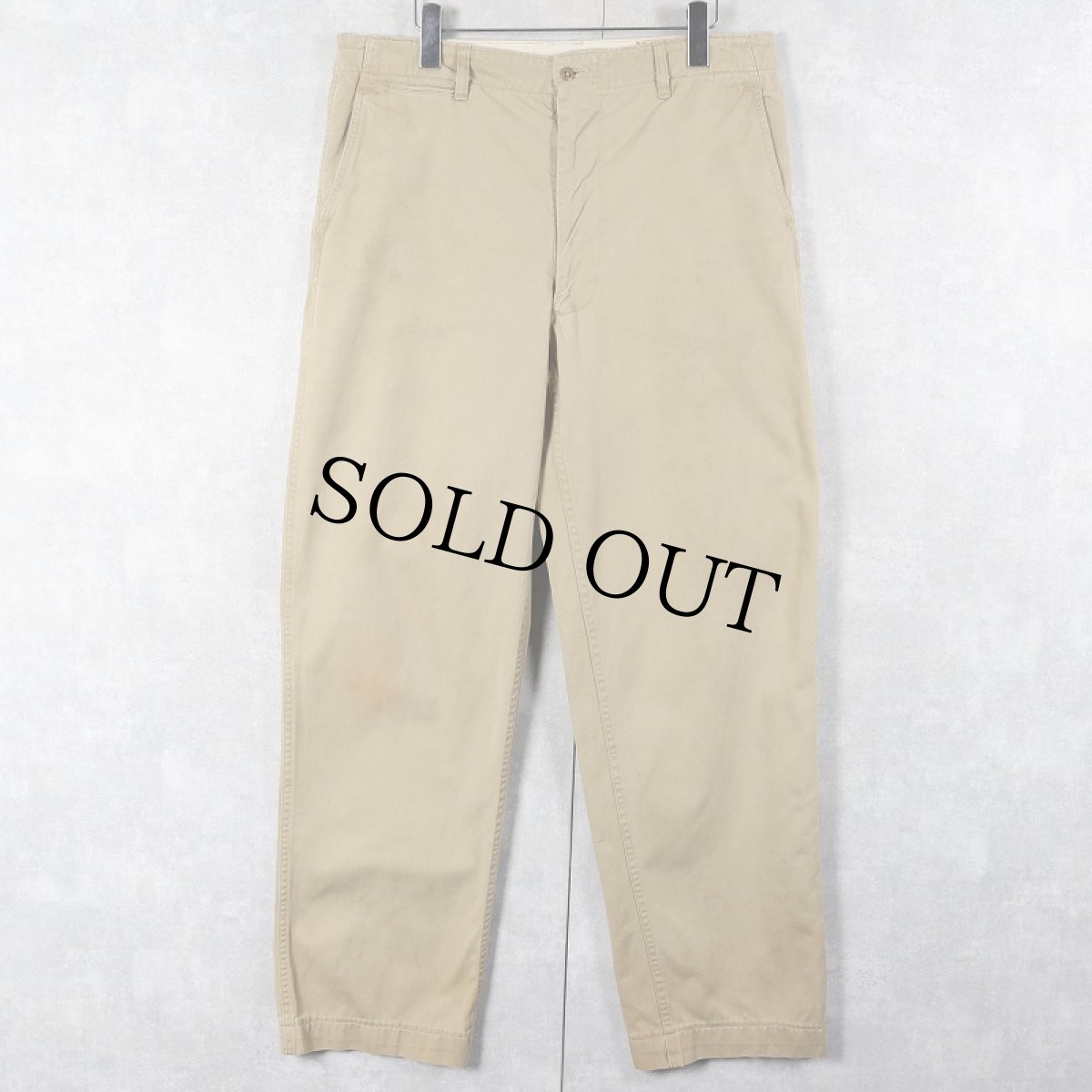 画像1: 50〜60's Western Costume Co. チノトラウザーズ W35 (1)