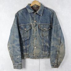 画像1: 60's LEVI'S 559 "3rd model" ブランケットライナー デニムジャケット (1)