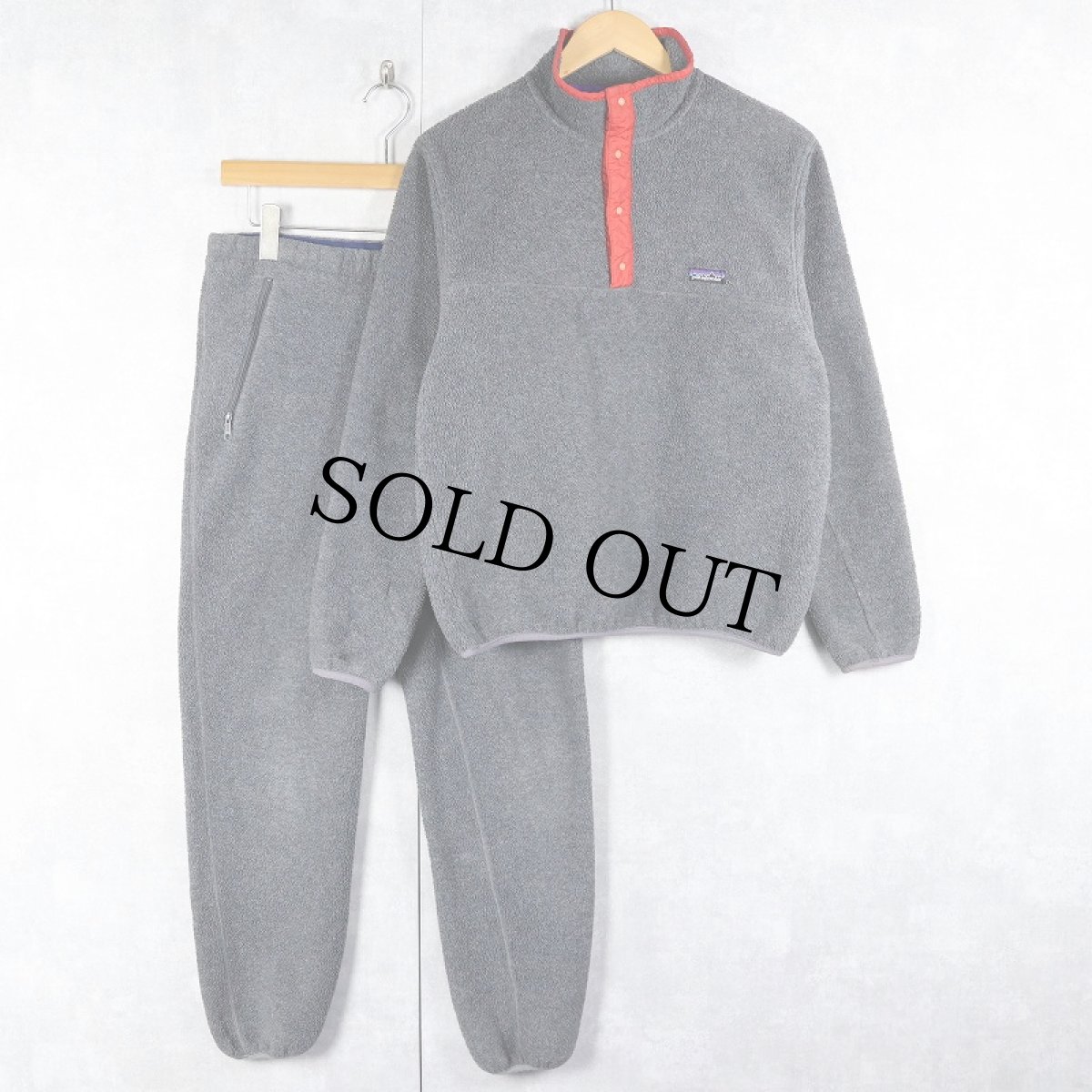 画像1: 80's Patagonia USA製 スナップT/パンツ 初期型 SETUP M (1)