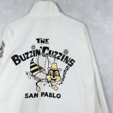 画像1: 70's SPORTSMASTER USA製 "THE BUZZIN' CUZZINS" フロッキープリントスイングトップ L (1)