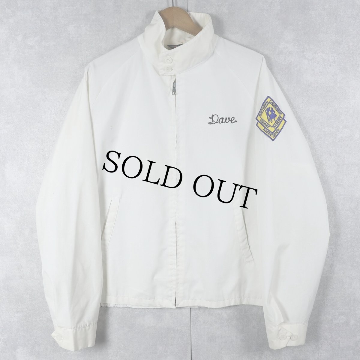 画像2: 70's SPORTSMASTER USA製 "THE BUZZIN' CUZZINS" フロッキープリントスイングトップ L (2)