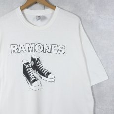 画像1: RAMONES パンクロックバンドTシャツ XL (1)