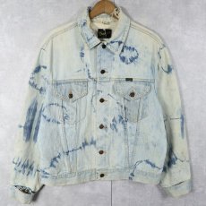 画像1: 70's Wrangler USA製 ブリーチ加工 デニムジャケット SIZE44 (1)
