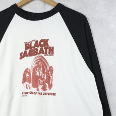 画像1: 2000's Black Sabbath "Symptom of the Universe" ロックバンドラグランTシャツ XL (1)