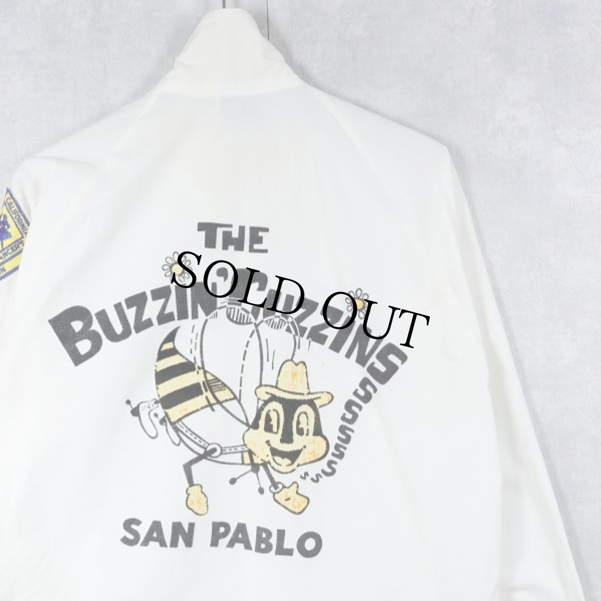 画像1: 70's SPORTSMASTER USA製 "THE BUZZIN' CUZZINS" プリントスイングトップ S (1)