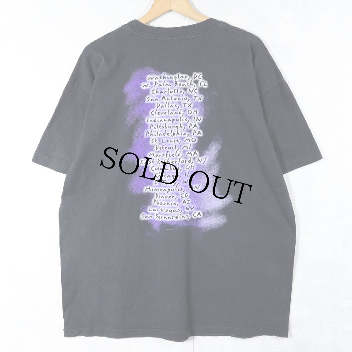 画像2: 1997 Black Sabbath USA製 ロックバンドツアーTシャツ BLACK XL (2)