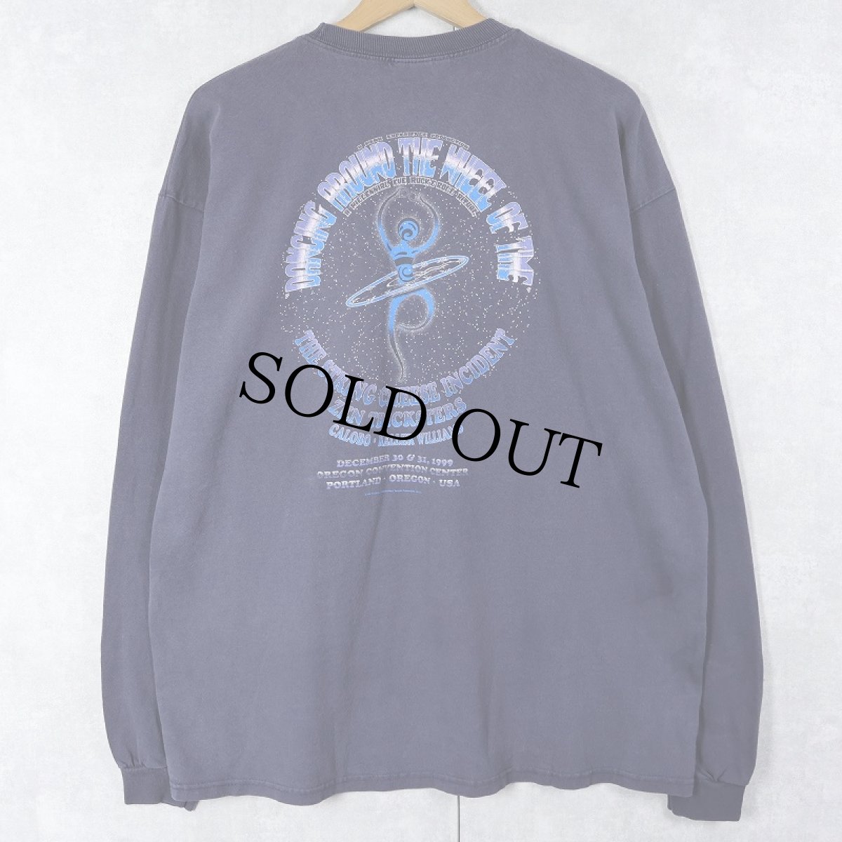 画像2: 1999 Zen Tricksters USA製 "Dancing around the Wheel of Time" トリビュートバンドロンT XL (2)