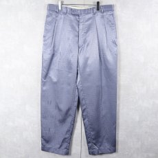 画像1: 90's PAITANO 2タック シャイニースラックス W37 (1)