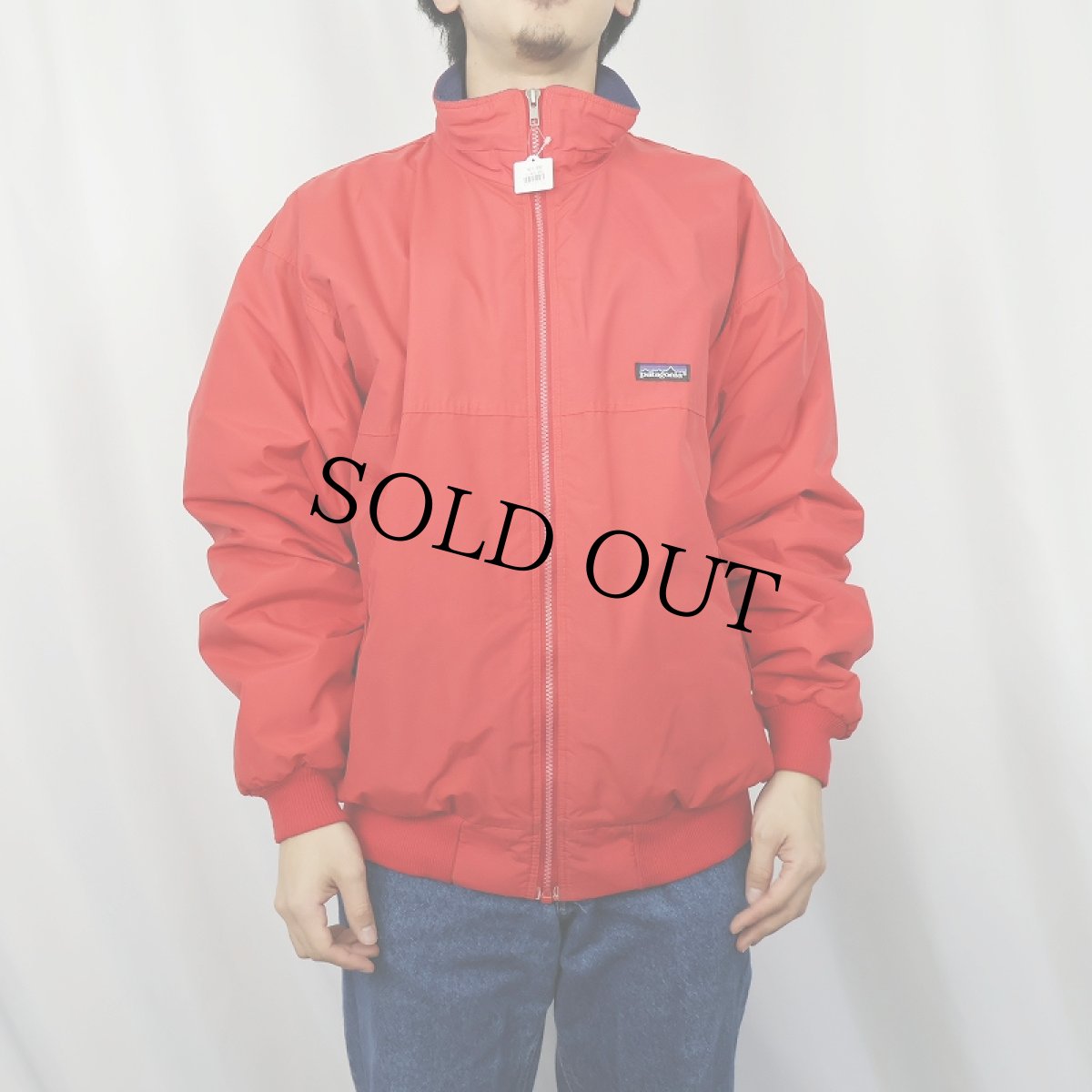 画像2: 90's Patagonia USA製 シェルドシンチラジャケット L (2)