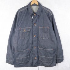 画像1: 60〜70's MONTGOMERY WARD デニムカバーオール SIZE44 (1)