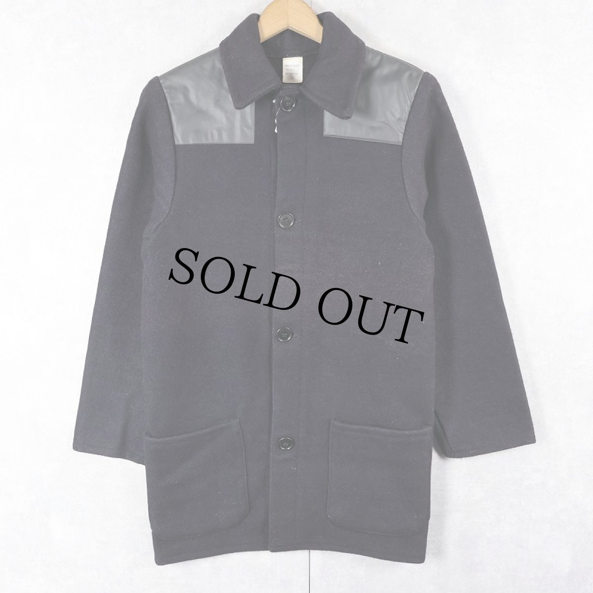 画像1: 70's ENGLAND製 ドンキージャケット BLACK S (1)