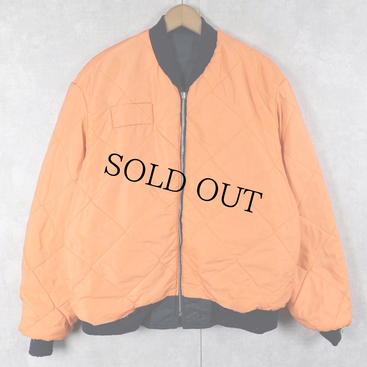 画像2: 70〜80's Golden Fleece by SPIEWAK "L-2B TYPE" フライトジャケット NAVY SIZE46 (2)