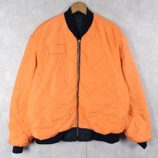 画像2: 70〜80's Golden Fleece by SPIEWAK "MA-1 TYPE" フライトジャケット NAVY SIZE46 (2)