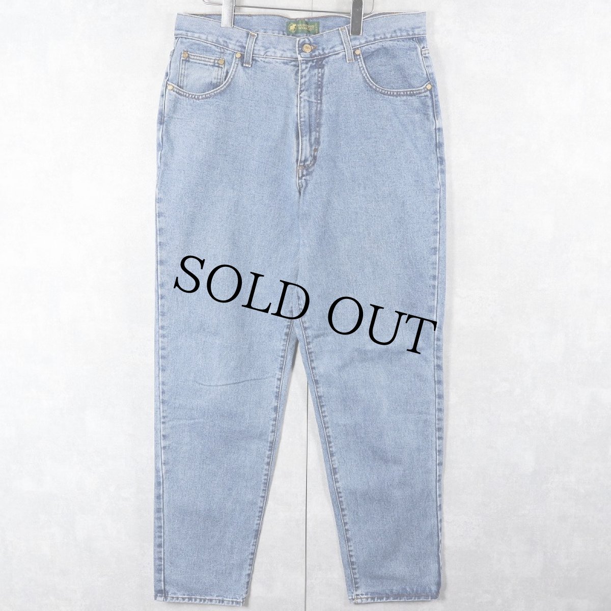 画像1: 【SALE】 90's HUNTING WORLD ITALY製 デニムパンツ W35 (1)