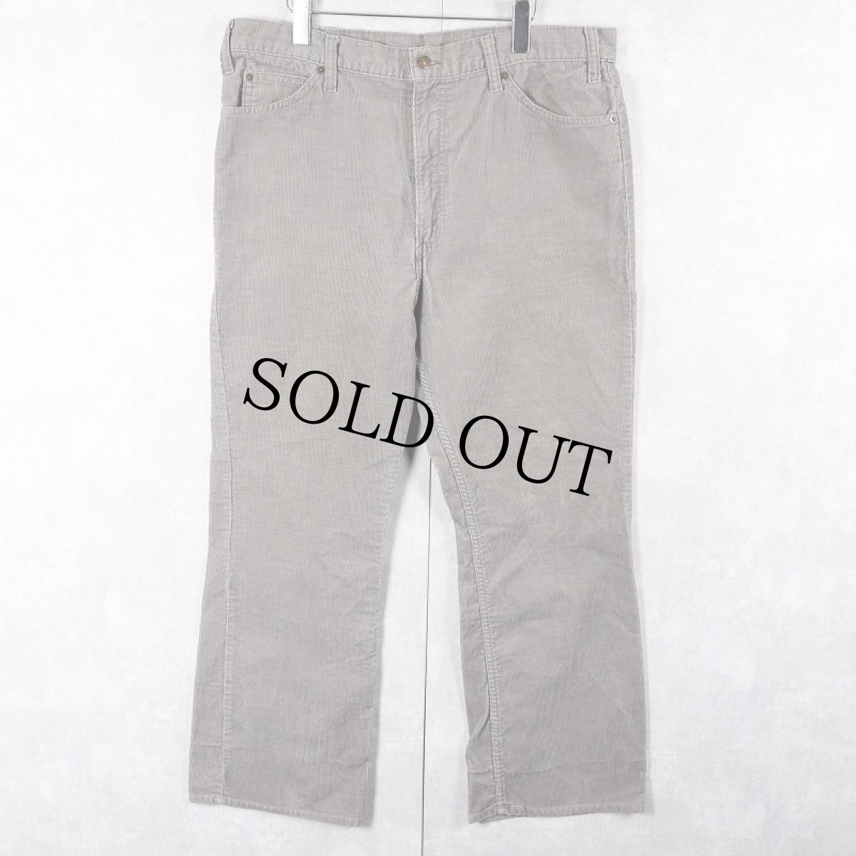 画像1: 80's Levi's 517-1555 USA製 ブーツカットコーデュロイパンツ W37 (1)